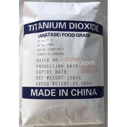 Anatase Titanium Dioxide For Food Grade